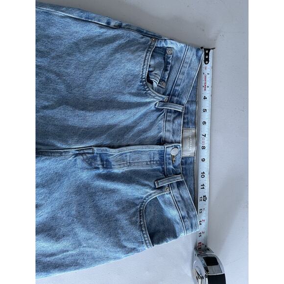 Everlane Cheeky High Rise Ankle Crop Womens Size 27 Jeans Light Blue - Picture 6 of 10